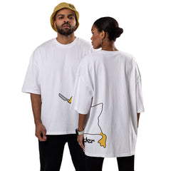 Duck Murder Oversized T-Shirt