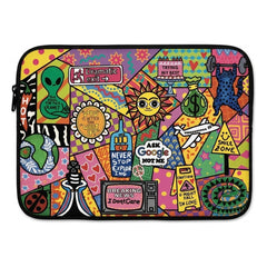 Dramatic Exit Laptop Sleeve without strap — Suit Yourself