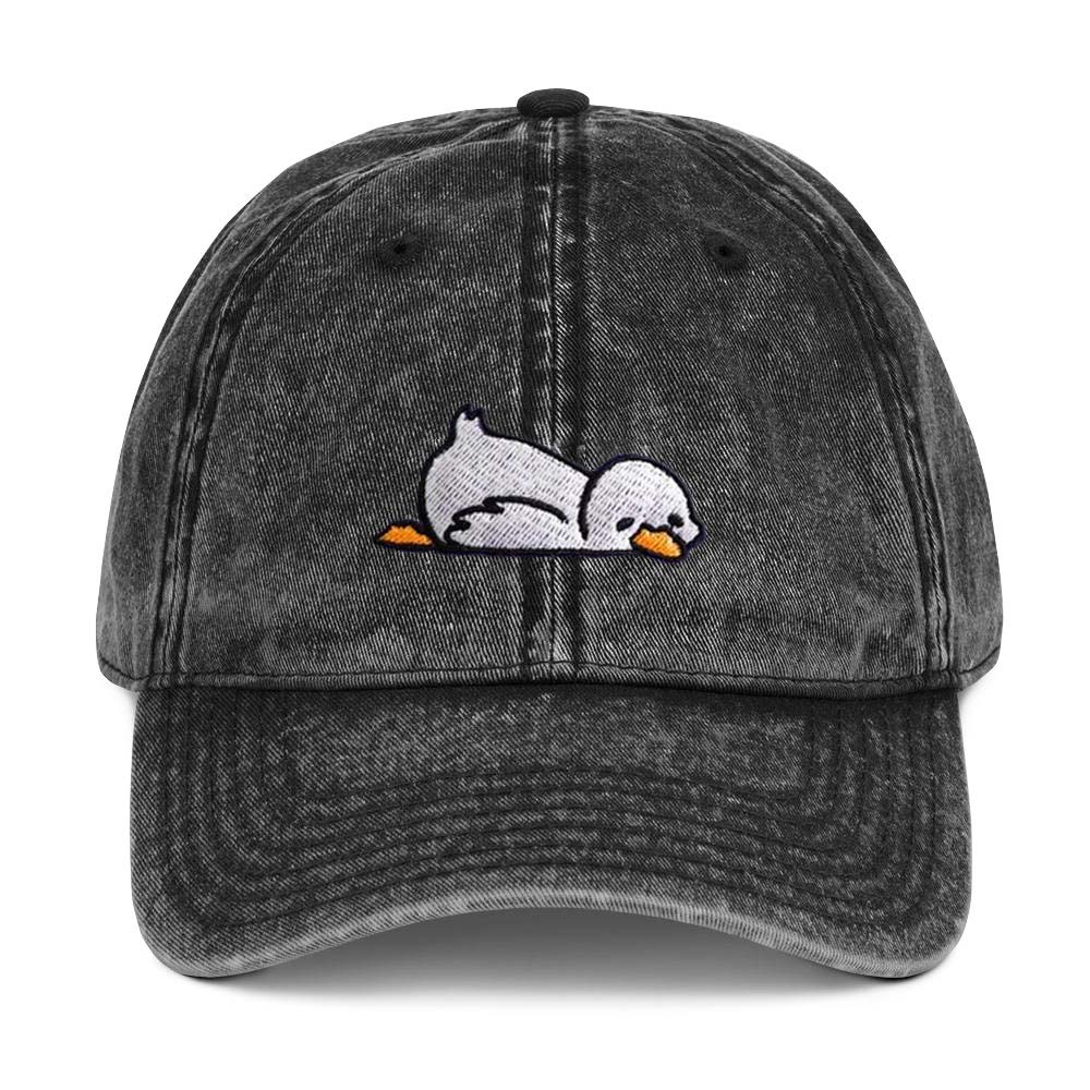 Lazy Duck Washed Cap graphic print — Suit Yourself Egypt