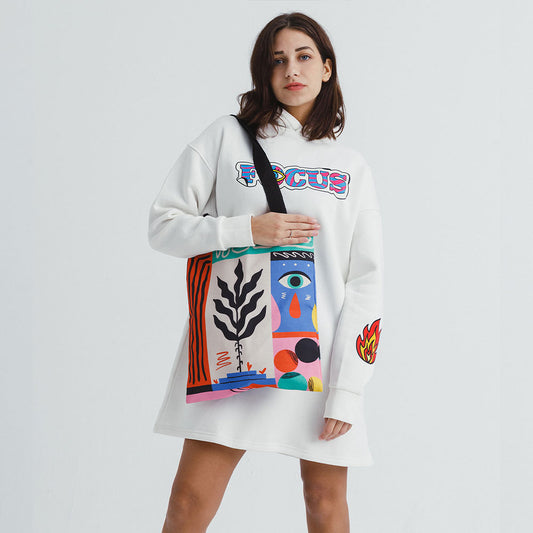 Leaf Allover Tote Bag