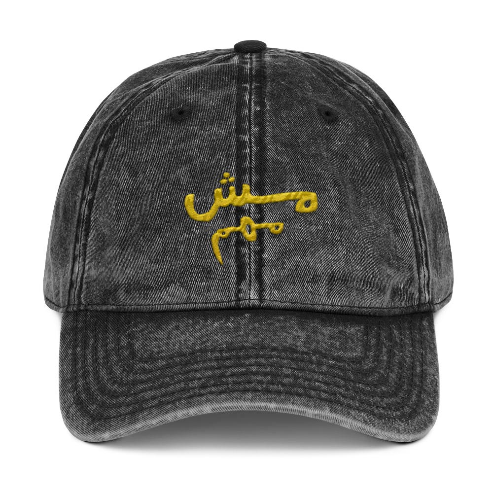 Msh Mohem Washed Cap — Suit Yourself Cairo