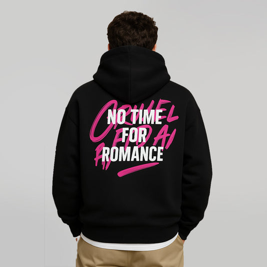 No Time For Romance Oversized Hoodie