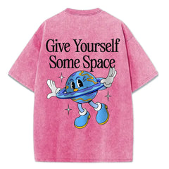 Give Space Washed Oversized T-Shirt