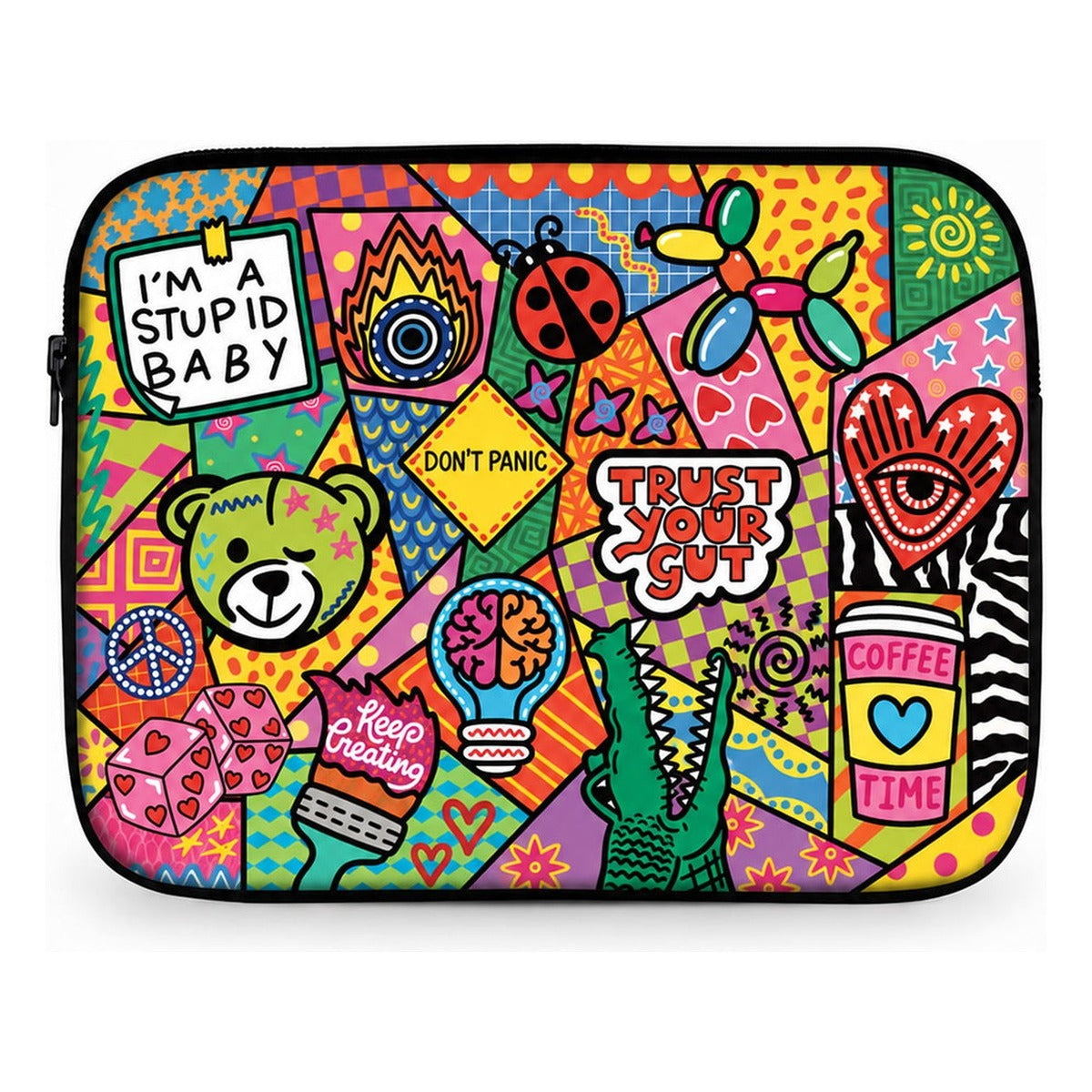 Trust Gut Laptop Sleeve without strap — Suit Yourself