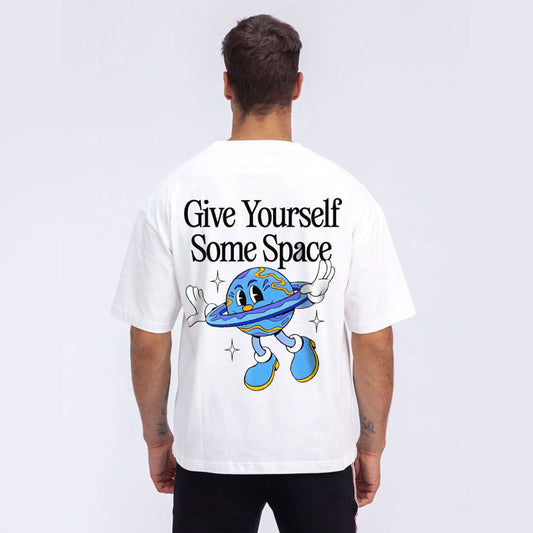 Give Space Heavy Oversized T-Shirt