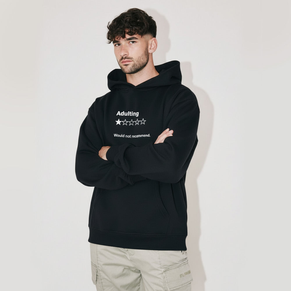 Adulting Oversized Hoodie