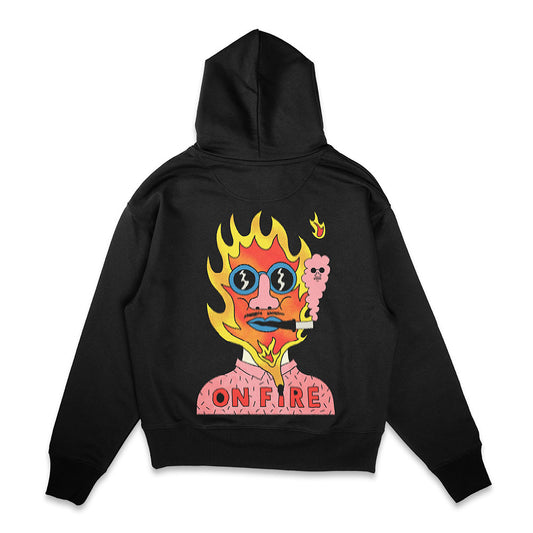 On Fire Oversized Hoodie