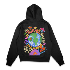 Travel Z World Oversized Hoodie