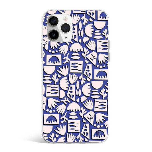 Blue Cactus Phone Cover