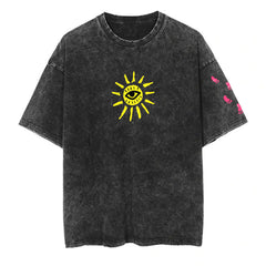 Burn Memories Washed Oversized T-Shirt