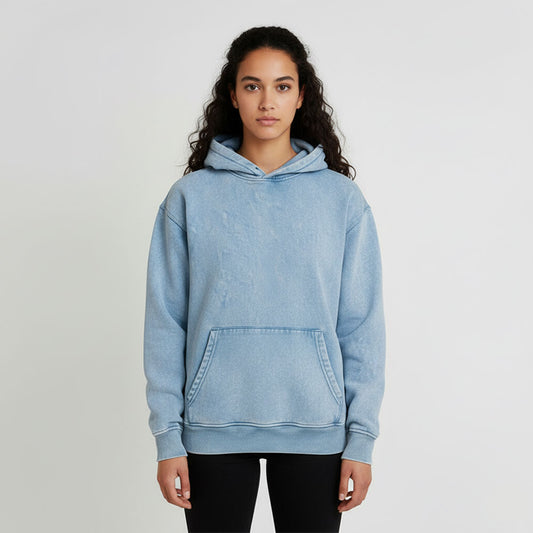 Basic Washed Oversized Hoodie