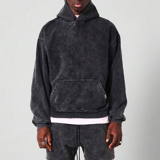 Basic Washed Oversized Hoodie