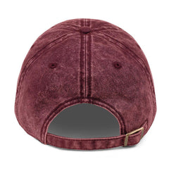 Msh Mohem Washed Cap detail — Suit Yourself Egypt
