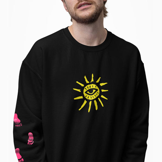 Burn Memories Oversized Crewneck