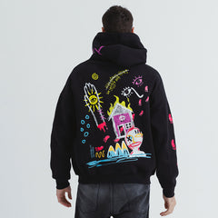 Burn Memories Oversized Hoodie