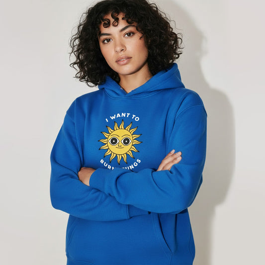 Burning Sun Oversized Hoodie