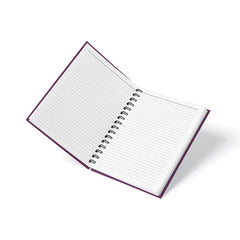 Colored Geometry Spiral Notebook