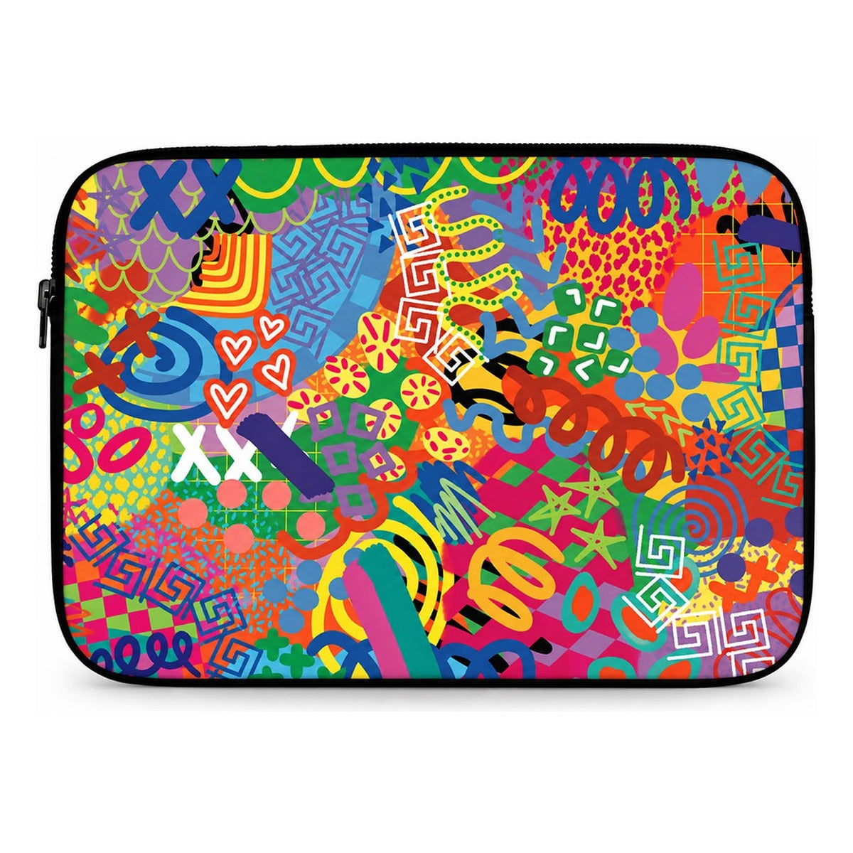 Color Chaos Laptop Sleeve without strap — Suit Yourself