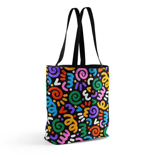 Doodling Allover Tote Bag