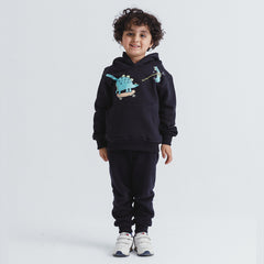 Dino Friend Kids Hoodie