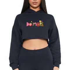 Do More Oversized Crop Hoodie