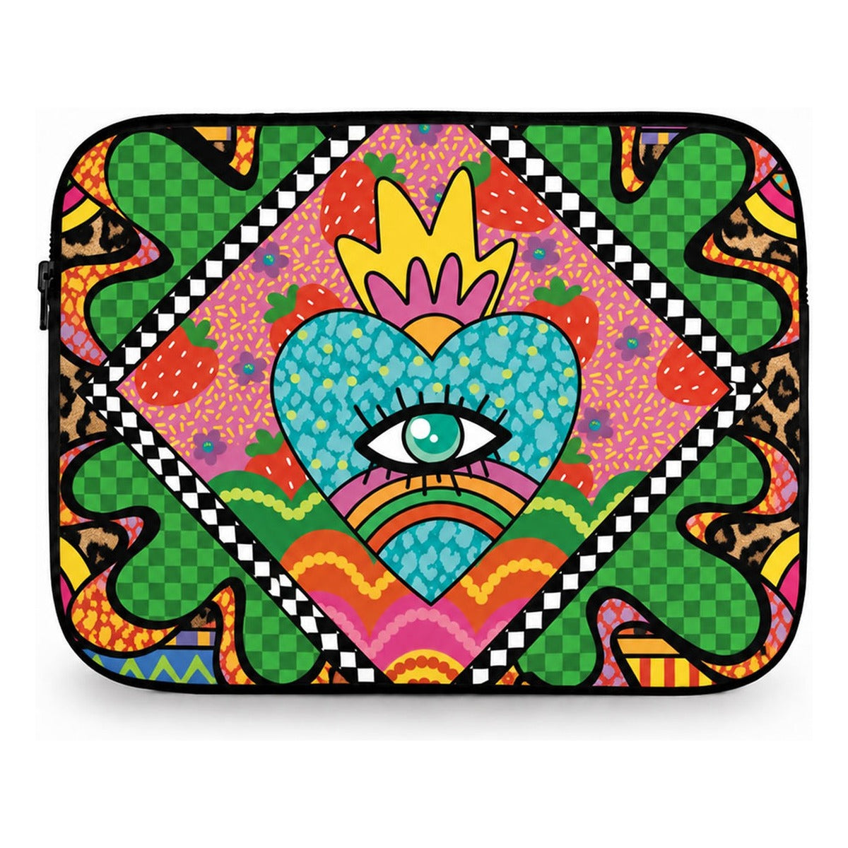 Evil Eye Laptop Sleeve without strap — Suit Yourself