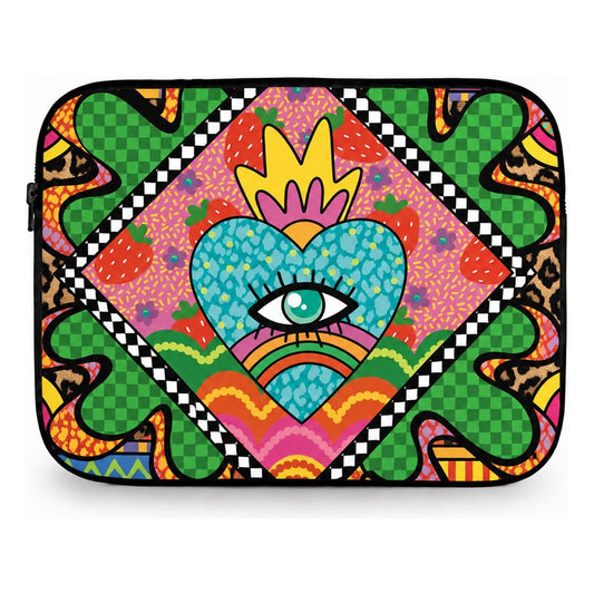 Evil Eye Laptop Sleeve without strap — Suit Yourself