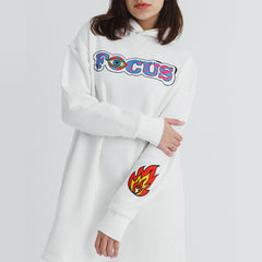 Focus Long Oversized Hoodie