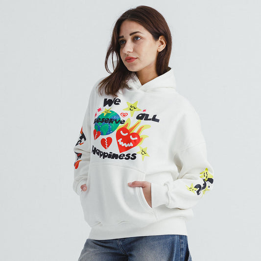 Happy Life Oversized Hoodie