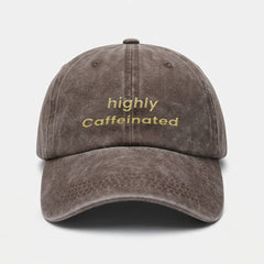 Highly Caffeinated Washed Cap