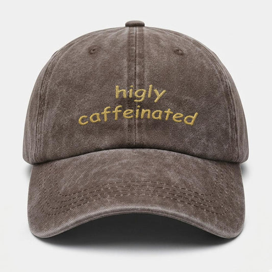 Highly Caffeinated Washed Cap