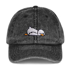 Lazy Duck Washed Cap graphic print — Suit Yourself Egypt