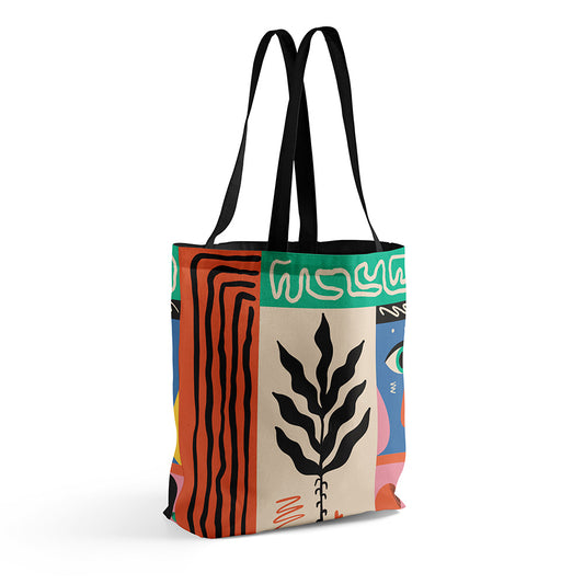 Leaf Allover Tote Bag