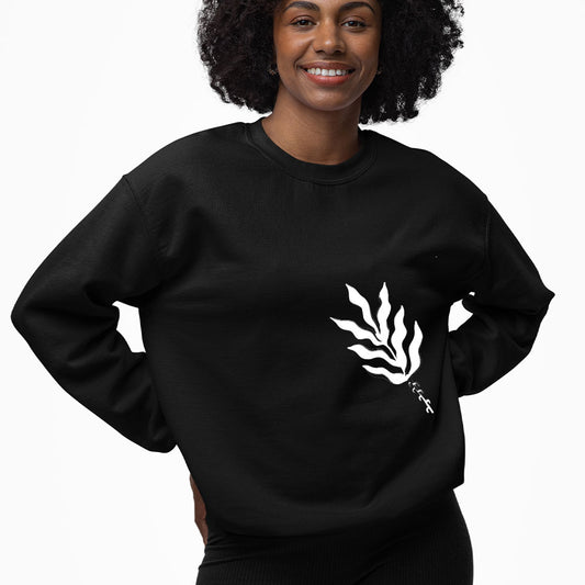 Leaf Oversized Crewneck