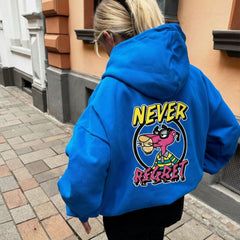 Never Regret Oversized Hoodie