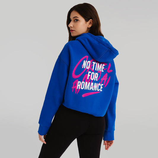 No Time For Romance Oversized Hoodie