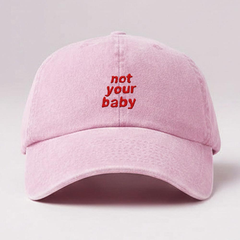 Not Your Baby Washed Cap — Suit Yourself Egypt