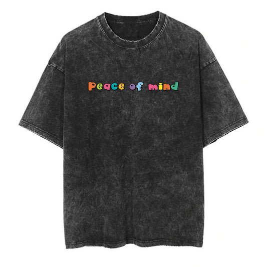 Peace of Mind Washed Oversized T-Shirt