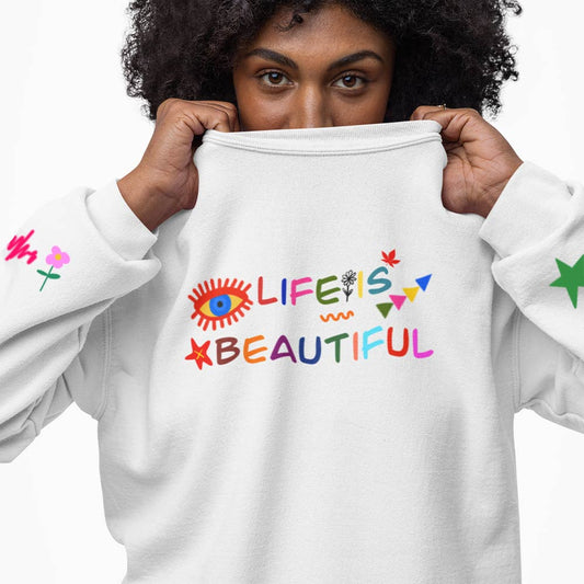 Screaming Colors Oversized Crewneck