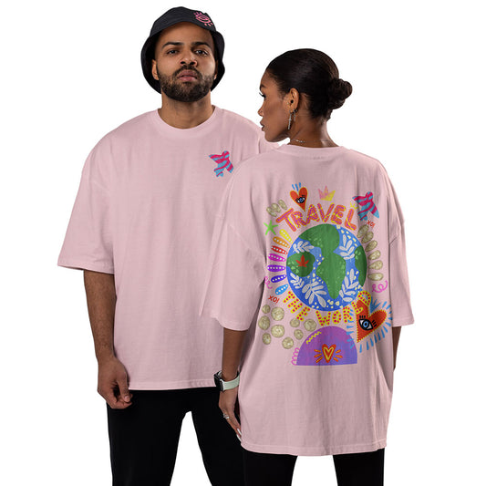 Travel Z World Oversized T-Shirt