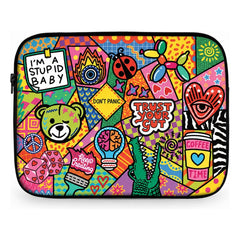Trust Gut Laptop Sleeve without strap — Suit Yourself