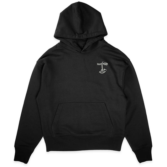 Line Art Oversized Hoodie