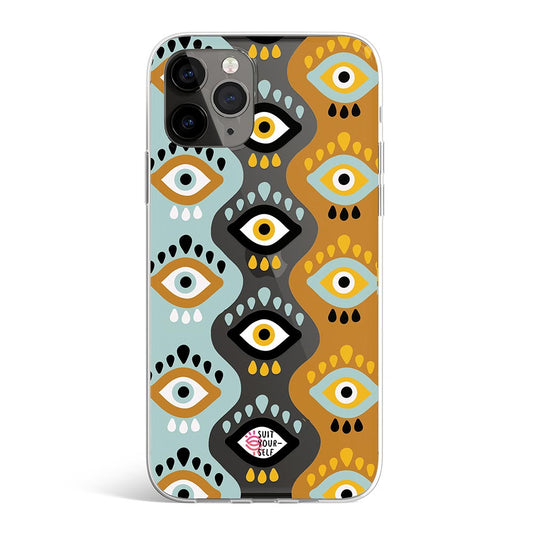 Wavy Eyes Phone Cover