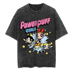Powerpuff Washed Oversized T-Shirt