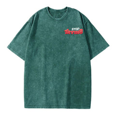 Stop Trying Washed Oversized T-Shirt
