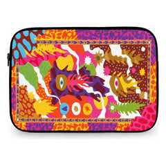 Wild Bloom Laptop Sleeve without strap — Suit Yourself