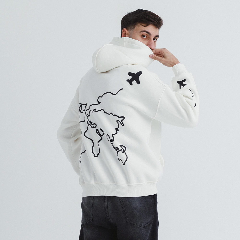 World Traveler Oversized Hoodie