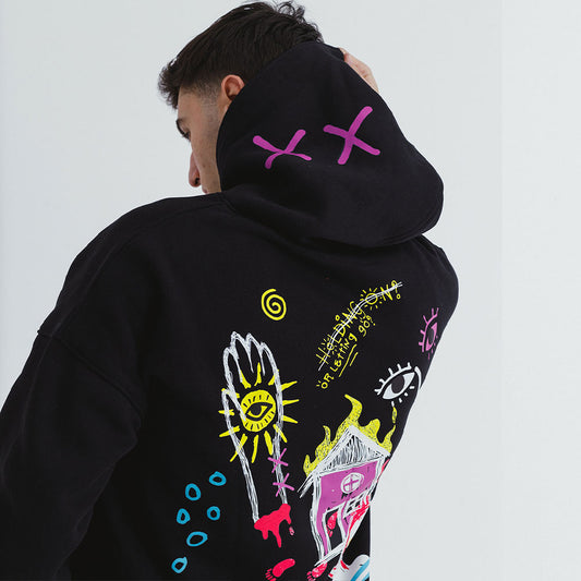 Burn Memories Oversized Hoodie